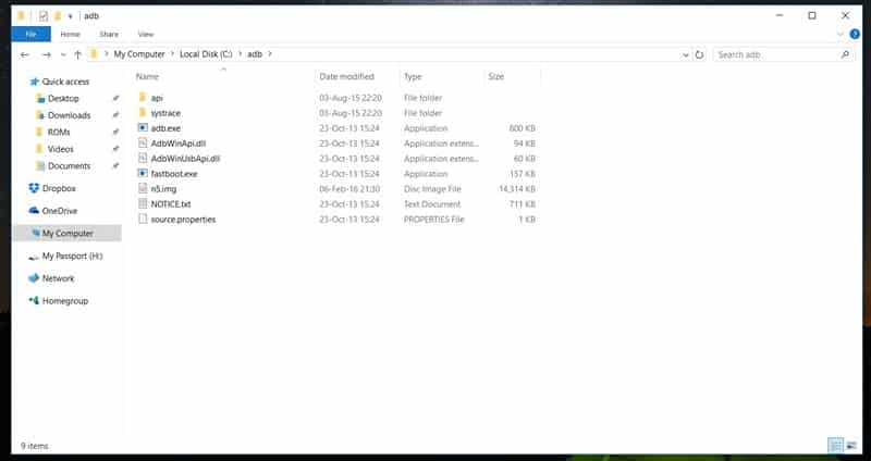 TWRP ADB command