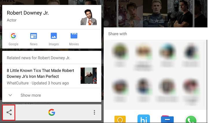 Google Now On Tap