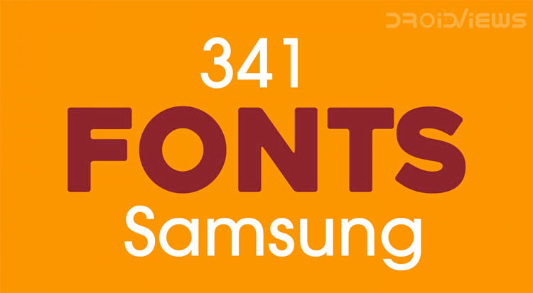 Fonts for Samsung Galaxy Devices