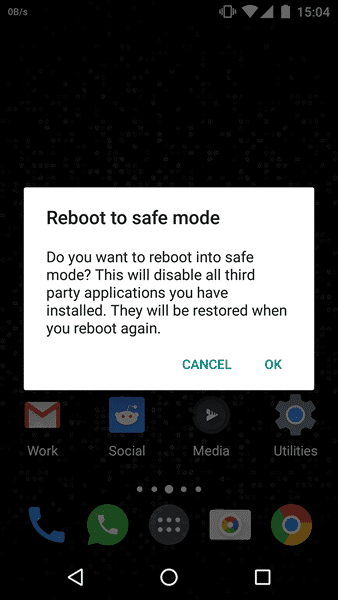 Android Safe Mode