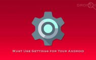 Must Use Settings