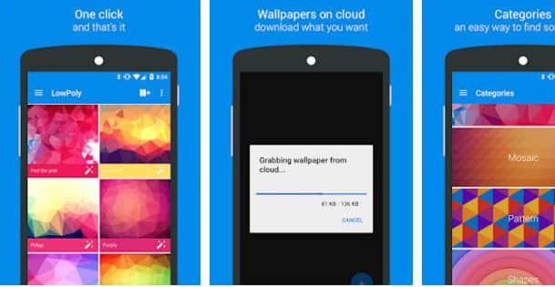 flat wallpapers app