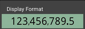realcalc number format