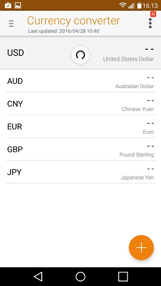 ZenUI Calculator currency converter