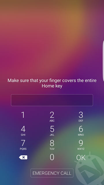 Forgotten Password on Galaxy Note 7