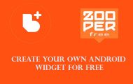 create android widgets
