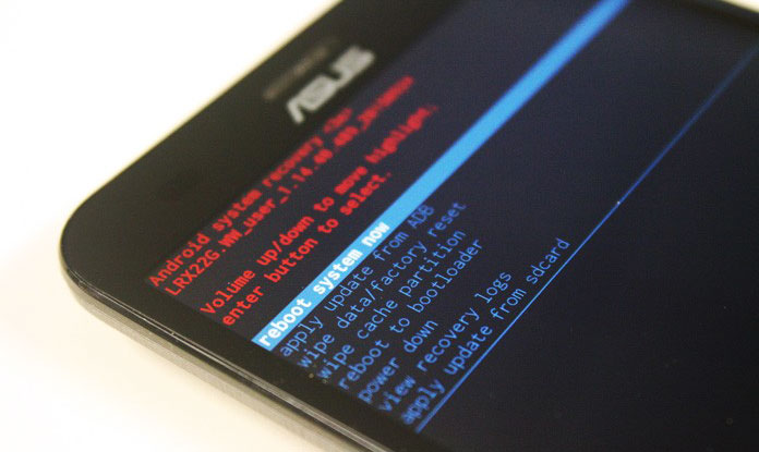 asus zenfone recovery mode