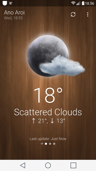 Weather app android