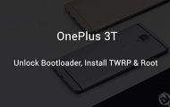 root oneplus 3t