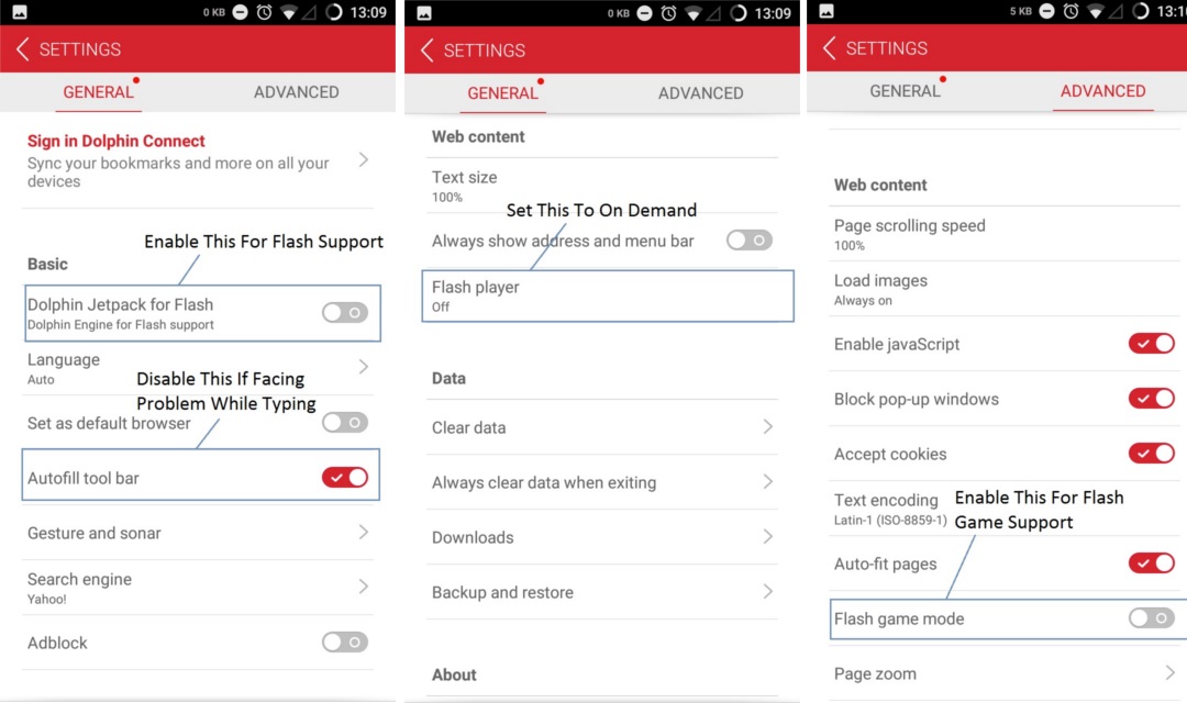 dolphin browser android