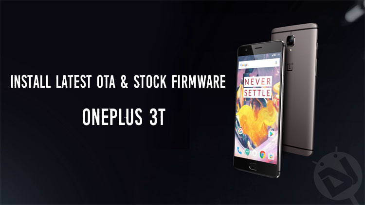 Stock Firmware on OnePlus 3T