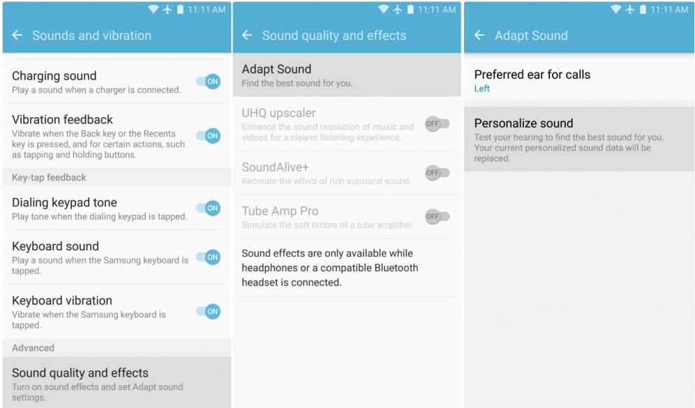 adapt sound galaxy