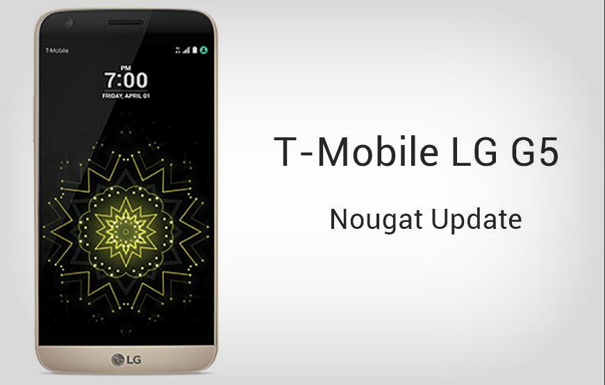t-mobile g5 nougat update
