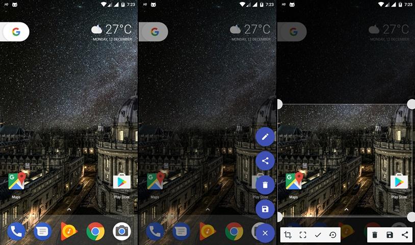 take partial screenshot