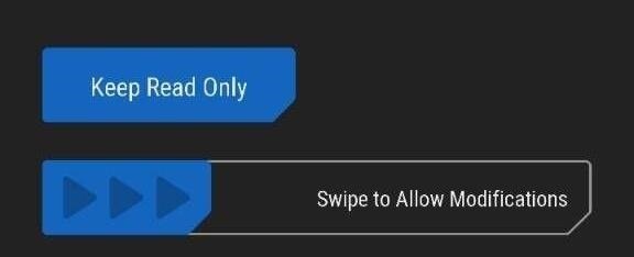 twrp keep read only