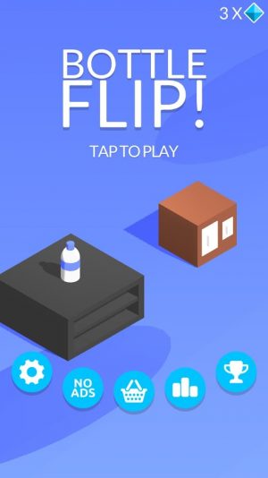 bottle flip 3d
