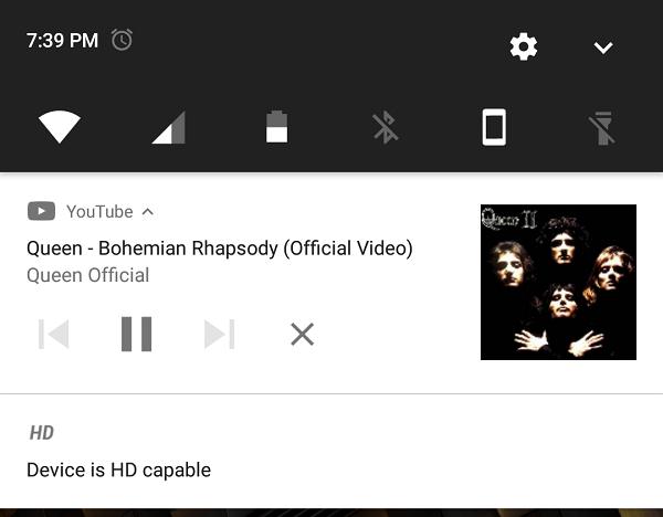youtube background playback