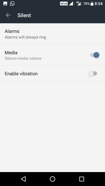 Silent Option in Alert Slider