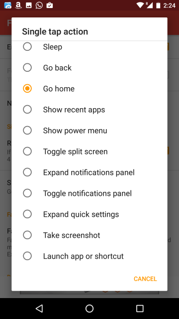 Fingerprint Quick Action