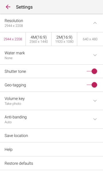 ZTE Axon 7 Camera Port