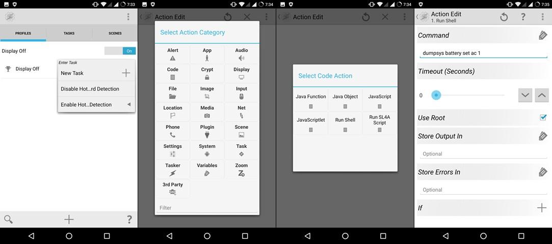 force ok google tasker profile