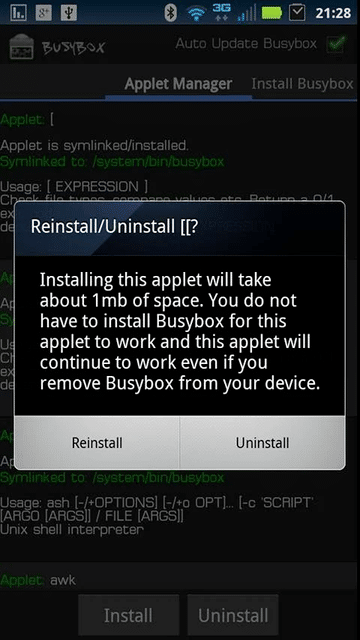BusyBox app