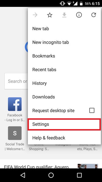 Enable/Disable Chrome browser notifications