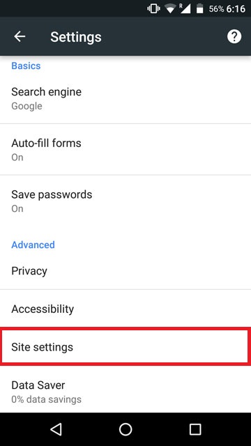 Enable/Disable Chrome browser notifications