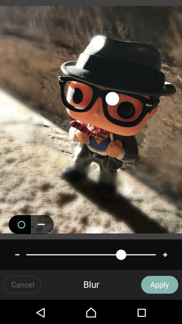Add Blur Effect in Pictures on Android