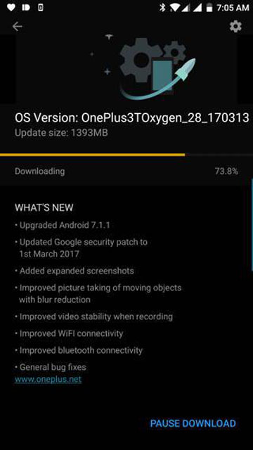 Android 7.1.1 Nougat