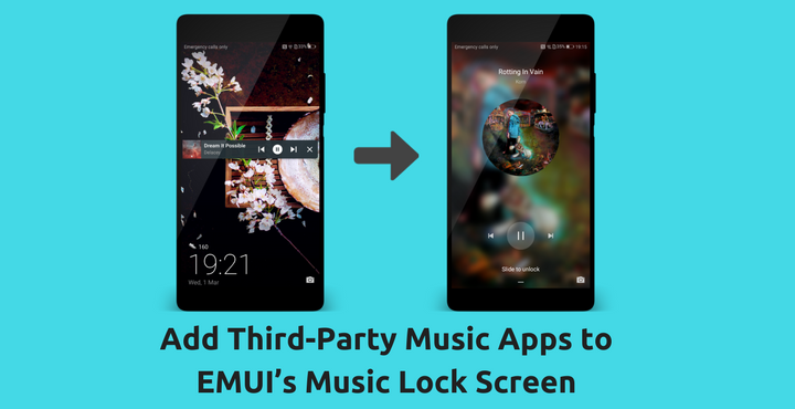Add Music Apps to EMUI