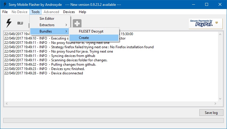 Use XperiFirm and Flashtool