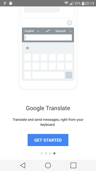 GBoard translation