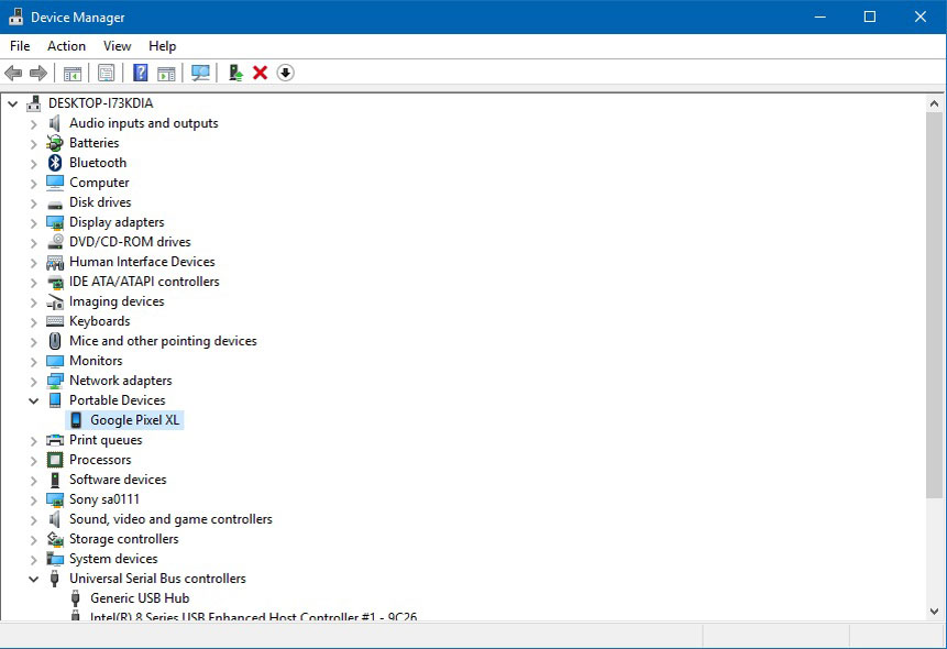 Fix MTP driver installation
