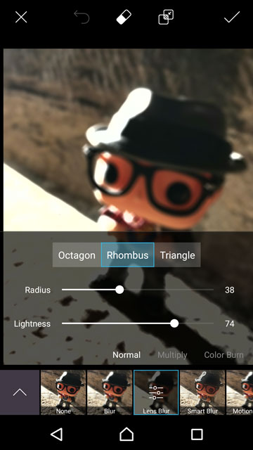 Add Blur Effect in Pictures on Android