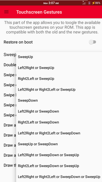 OnePlus 3/3t control center