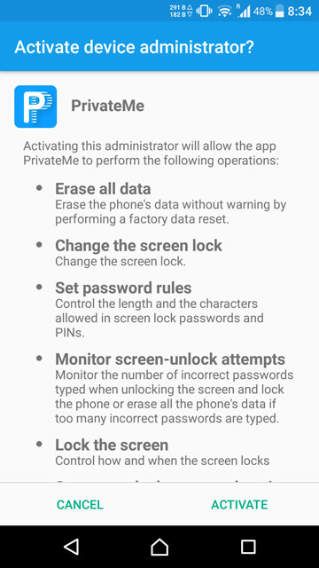 Hide App & Pictures -PrivateMe