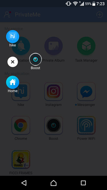 Hide App & Pictures -PrivateMe
