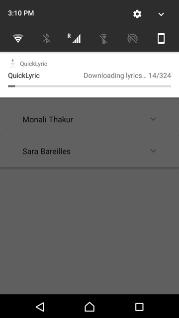 Song Lyrics on Android