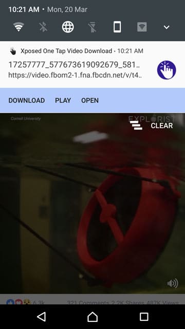 Share Facebook videos to WhatsApp