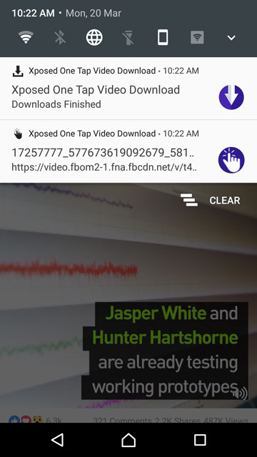 Share Facebook videos to WhatsApp
