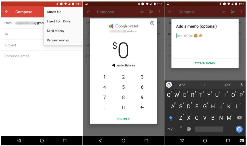 Request and Send Payments with Gmail Request and Send Payments with Gmail