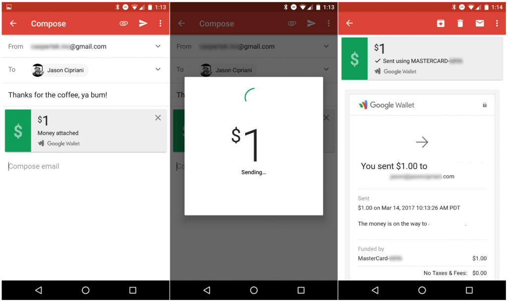 Request and Send Payments with Gmail Request and Send Payments with Gmail