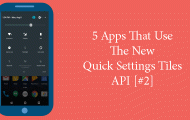 Quick Settings Tiles