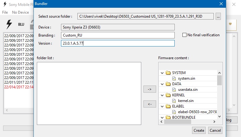 Use XperiFirm and Flashtool