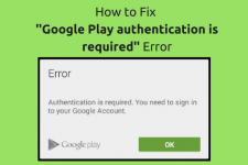 Fix Google Play - Google Play Authentication Error - Droid Views
