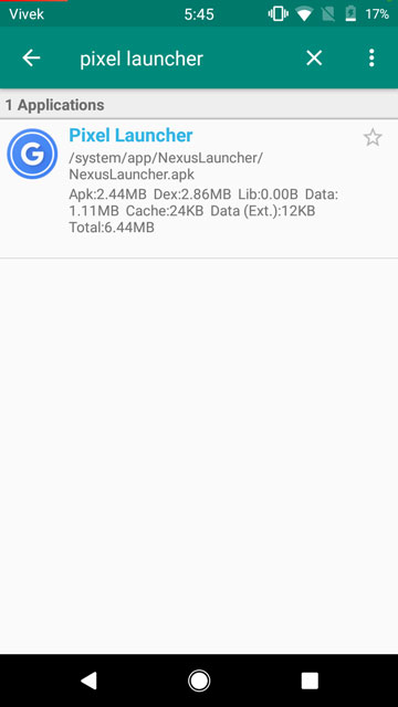 Pixel launcher android O