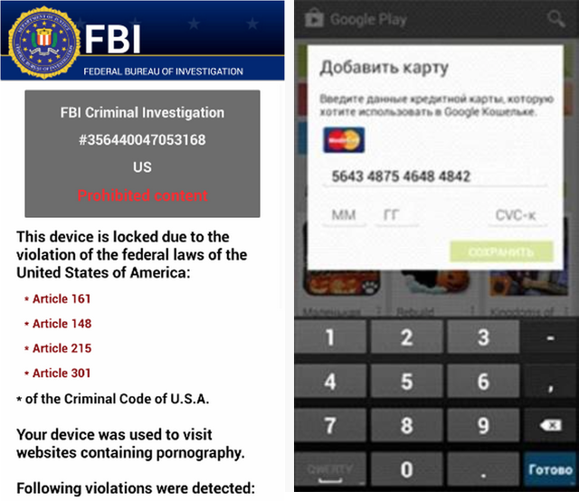 Malware on Android
