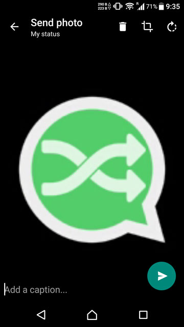 Schedule WhatsApp status Photos