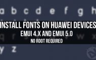 Download Fonts - Huawei EMUI - Droid VIews